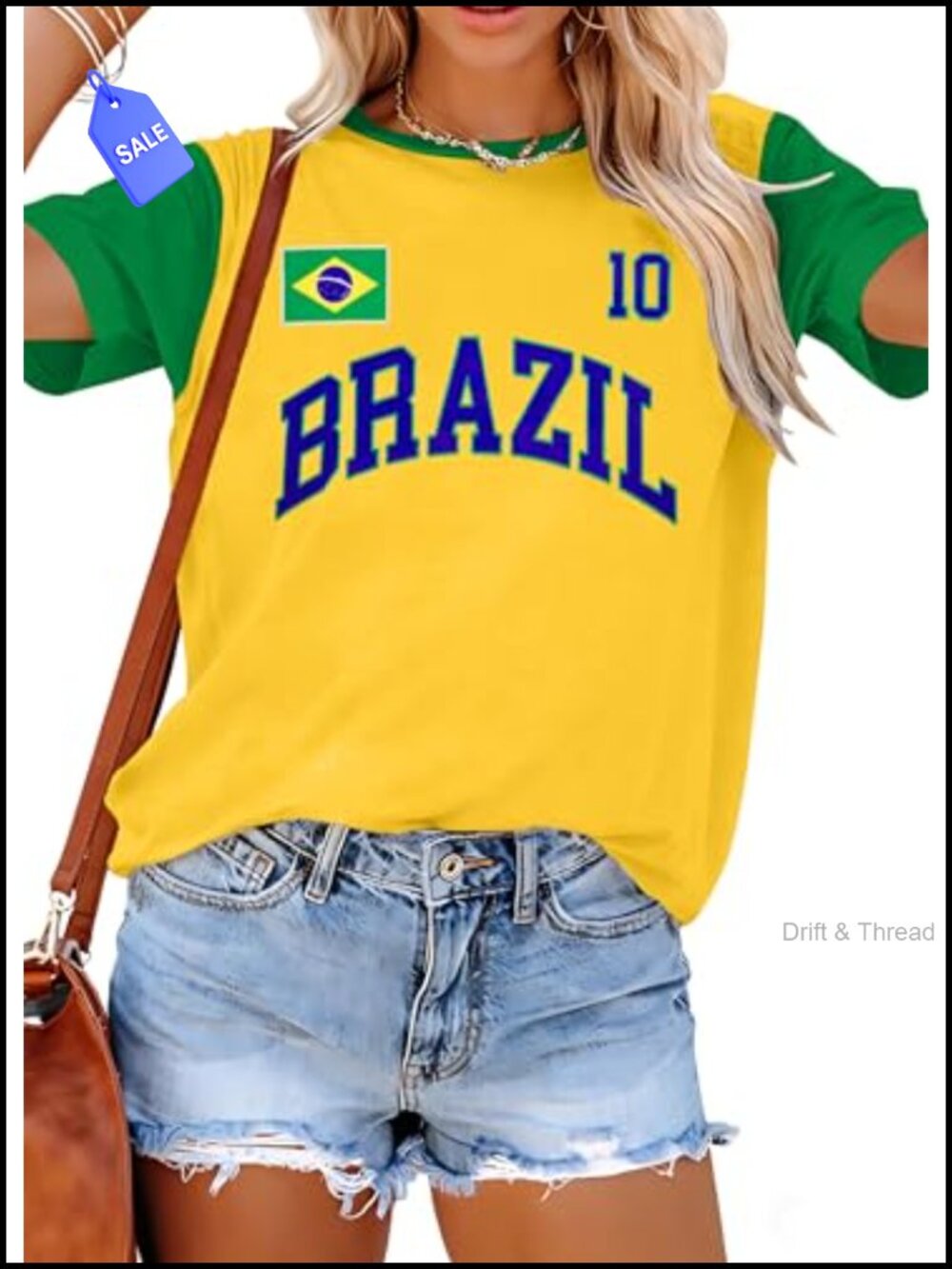 Soccer Cup 2026 Shirt Women USA Football Game Day Graphic Tee Oversized Fan Top